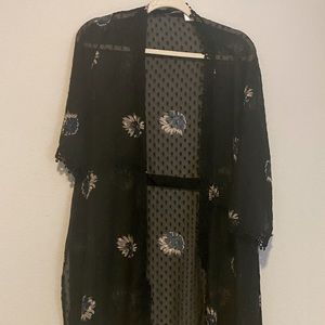 Daisy See Through Pullover